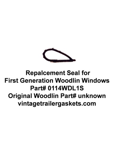 Woodlin Seal for First Generation Vintage Woodlin Windows