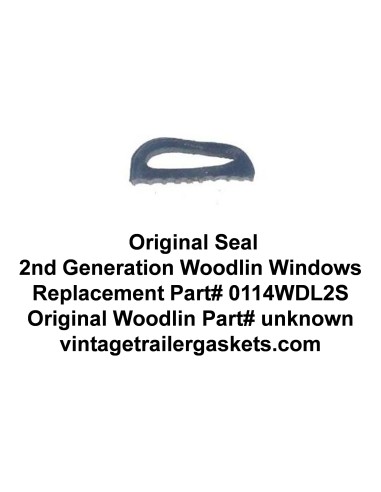 Woodlin Seal for Second Generation Vintage Woodlin Windows