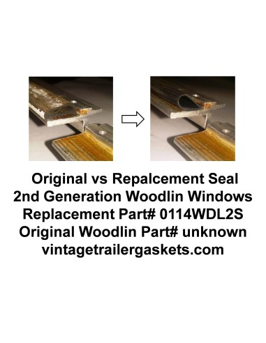 Woodlin Seal for Second Generation Vintage Woodlin Windows
