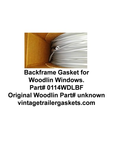 Woodlin Backframe Gasket for Vintage Woodlin Windows