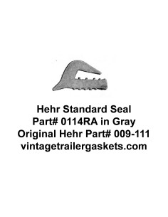 Hehr Standard Glass Seal for Vintage Hehr Awning Windows 2