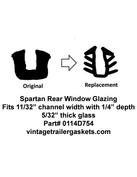 Spartan Rear Window Vinyl Glazing