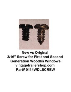 Woodlin Screw for Vintage Woodlin Windows 2