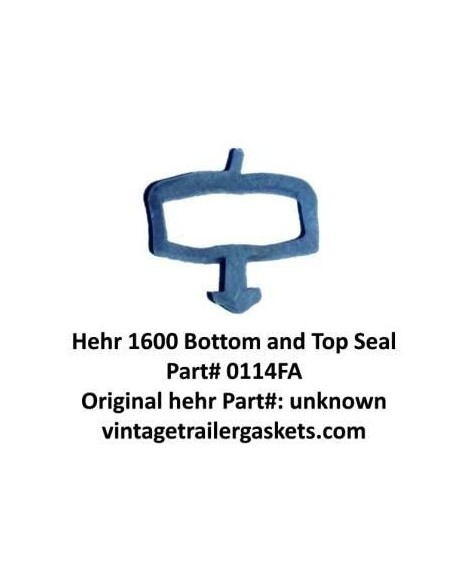 Hehr 1600 1626 D Seal for Vintage Hehr Jalousie Windows