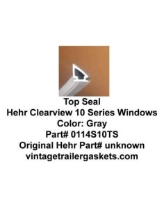 Hehr Clearview 10, 1009, Top Seal for Vintage Hehr Awning Windows 2